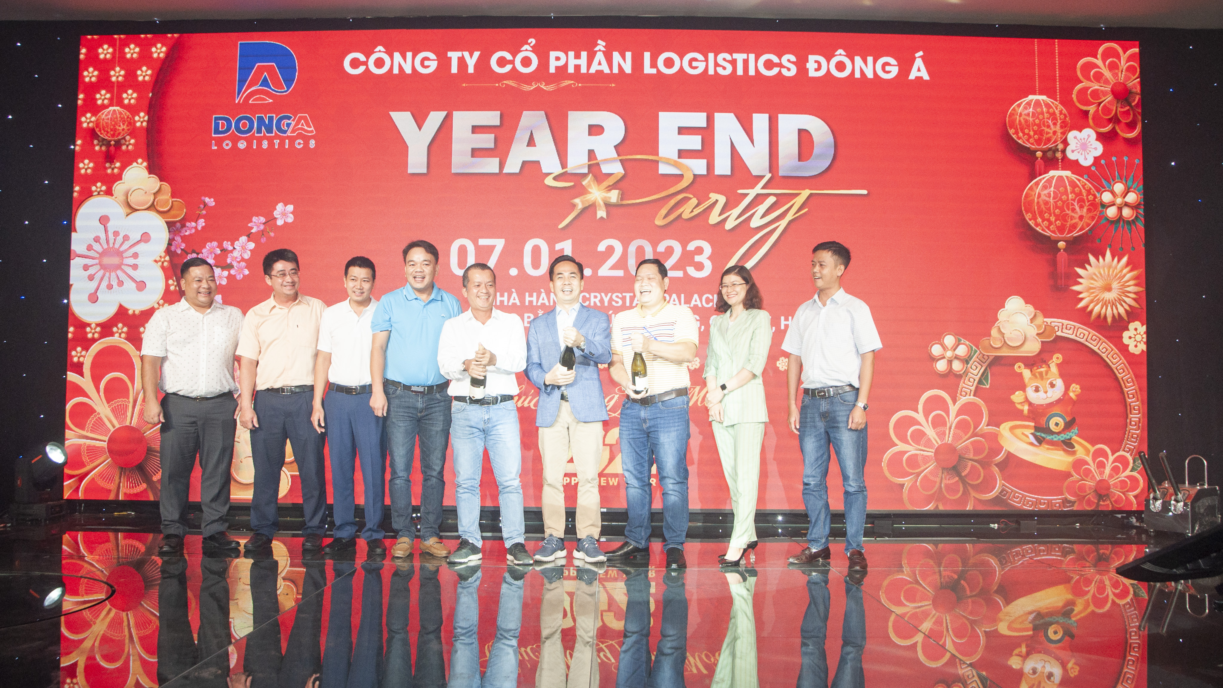 TIỆC TẤT NIÊN NĂM 2022 CỦA CÔNG TY CỔ PHẦN LOGISTICS ĐÔNG Á